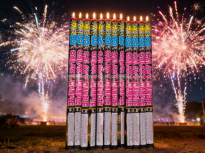Fuegos Artificiales de Alta Calidad Directo de Fábrica, Tipo Vela Romana de 0.8 Pulgadas, 8 Disparos, Petardos de Papel <span class=keywords><strong>para</strong></span> Navidad, <span class=keywords><strong>Bodas</strong></span>, Fiestas y Eventos - Product Image 3