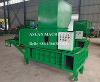 Machine hydraulique de mise en balles d'ensilage de paille de foin de moteur diesel