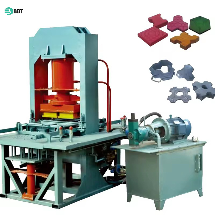 Interlocking Brick Making Machine Fully Automatic Hollow Concrete Stone Block Red Small Scale Clay Brick Making Machinery