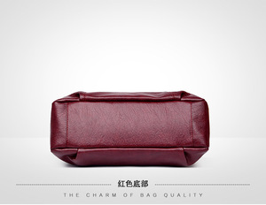 Fashion Luxury Pu Leather Ladies Shoulder Bag Designer Style Crossbody Bag High Quality Women's Handbag - Product Image 4