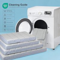 Lit pour animaux de compagnie en mousse à mémoire de forme orthopédique QMAX>0.5, imperméable, avec housse amovible et lavable, grand lit pour chien pour l'été, vente en gros