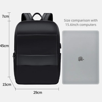 Nouveau sac à dos d'affaires pour homme, sac pour ordinateur portable multifonctionnel, sac à bandoulière double grande capacité