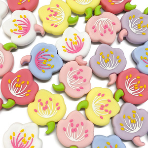 Irregular Shape Food Grade BPA Free Silicone Beads for Jewelry Making Baby Teething Multicolor Loose Beads DIY Craft Accessories - Product Image 4