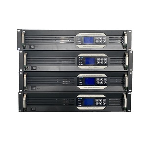 하이 퀄리티 <span class=keywords><strong>2RU</strong></span> 19 인치 랙 마운트 산업 장비 2400W 220VDC 110VAC 3KVA 순수 사인파 인버터 단일 출력 - Product Image 2