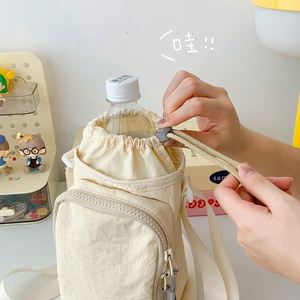 กระเป๋าคาดลำตัวแบบมีสายสะพายสำหรับใส่ขวดน้ำ  สำหรับผู้ชายและผู้หญิง ใช้สำหรับออกกำลังกาย เดินทาง เล่นกีฬา ฟิตเนส  พร้อมช่องใส่ขวดน้ำแบบแม่เหล็ก - Product Image 4