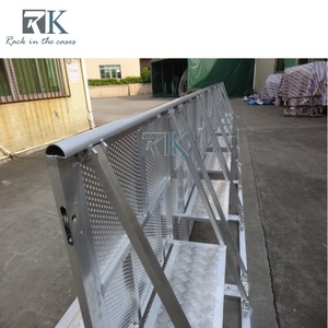 Barrera de Control de Multitudes de Aluminio Resistente a la Corrosión para Ferias Comerciales, Exposiciones, Interiores y Exteriores - Product Image 6