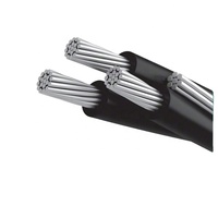 2*16mm2 Overhead AAC Conductor XLPE Aislamiento Alambre de aluminio Cable ABC trenzado