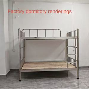 Location de lit de <span class=keywords><strong>chambre</strong></span> dortoir épaissi <span class=keywords><strong>étudiant</strong></span> superposé en acier inoxydable 304 maison haut-bas - Product Image 4