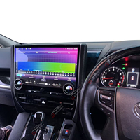 Radio para Auto Android de 14.6 Pulgadas Totalmente Nueva para Toyota Alphard 30 Vellfire 2015-2023, Reproductor Multimedia CarPlay, Reproductor de Video, GPS, WIFI, Estéreo, 4G