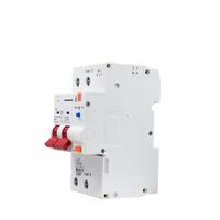 Interruptor de circuito medidor MCB RS485 1P 2P 3P 4P de fábrica con protocolo abierto MODBUS para control de red, cobre y litio