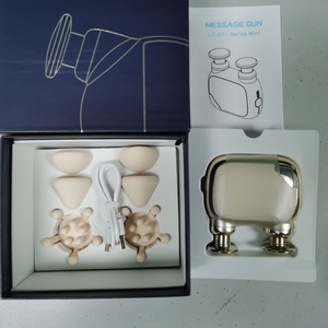 Masajeador Eléctrico Portátil de Doble Cabezal para Mujer, Motor sin Escobillas para Masaje Profundo de Cuerpo y Rostro, Personalizable - Product Image 4