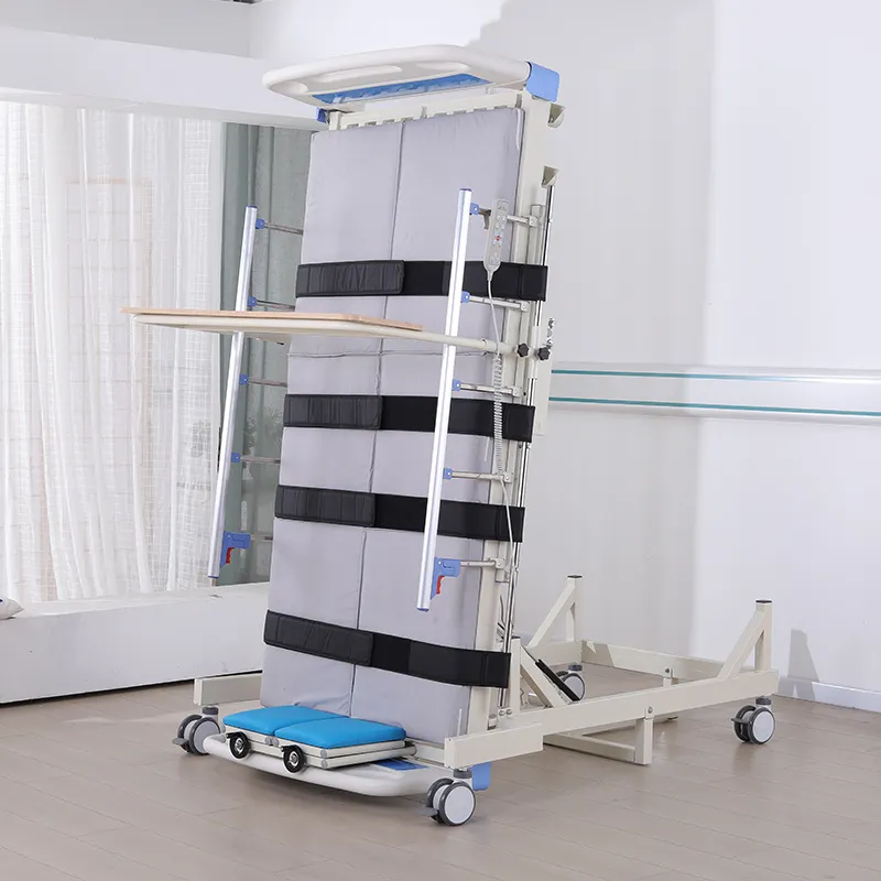high quality icu electric medical multifunction patient nursing rehabilitation training standing hospital bed for patient