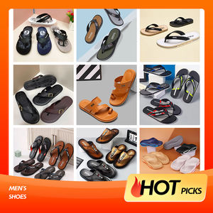 Vente flash - Chaussons pour hommes en PVC à semelle plate confortable et douce, personnalisés, nouveaux, antidérapants, décontractés, de haute qualité, pour la plage et les activités de plein air, tongs pour garçons - Product Image 2