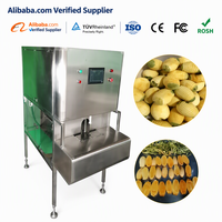 Automatische hoog-efficiënte fruitpelschilmachine voor mango, ananas & grapefruit met SUS304 roestvrij staal, capaciteit 1000 stuks/uur