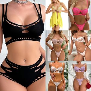 Lingerie de luxe de haute qualité Sheines, soutien-gorge en dentelle grande taille, lingerie transparente de luxe, sous-vêtements pour filles, vêtements intimes pour femmes - Product Image 4