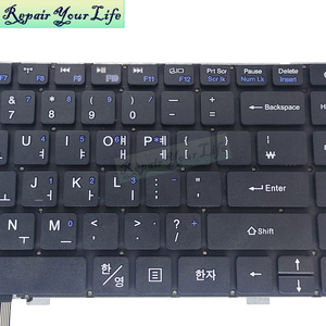 คีย์บอร์ด KR Korean 133S <span class=keywords><strong>ส</strong></span>ำหรับ Prestigio Smartbook 133s Psb133s PSB133S01 HG290-1-US GL-NB871 คีย์บอร์ดโน้ตบุ๊คใหม่ - Product Image 3