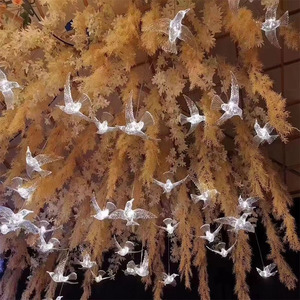 C-42 sáng tạo trong suốt dạ quang chim Đèn chùm sân khấu đám cưới đạo cụ tham gia trang trí bảng centerpieces trang trí - Product Image 3