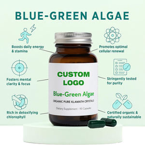 多栄養ビタミンミネラル健康サプリメント青緑藻カプセル - Product Image 3