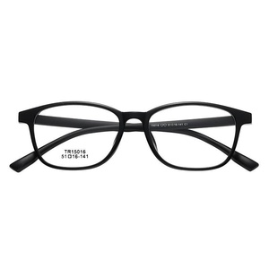 15016 Nouvelles lunettes minimalistes TR à petite monture pour étudiants, tendance sans maquillage, verres plats, peuvent être associées à - Product Image 4