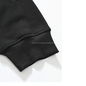 Sweat à capuche d'hiver léger 100% coton avec fermeture éclair complète Street Wear Vente en gros Design personnalisé Pull Hommes Sweat à capuche d'hiver - Product Image 6