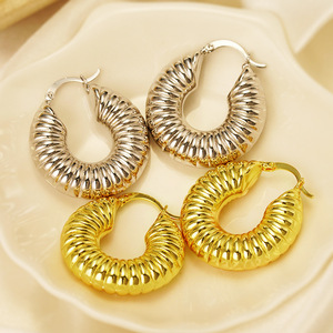 Orecchini a Clip dal Design Robusto per Donne, Stile Vintage Francese, Gioielli di Moda, Regalo per Uso Quotidiano - Product Image 5
