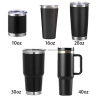 Cadeaux d'affaires personnalisés : Tasse thermique isotherme en acier inoxydable de 30 oz avec paille, Mug à café, Gobelet de 20 oz, Vasos Termicos