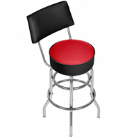 Tabouret de bar moderne en métal avec surface anti-rayures, structure de support stable pour usage commercial dans les bars à domicile, les salles à manger et les espaces de loisirs