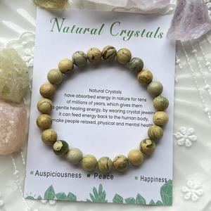 Natural Bracelet Colorful <b>Glass</b> Beaded Creativity Booster Professional Private Label Jewelry Custom Stone Choice - Product Image 1