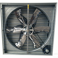 Ventilateur d'extraction électrique OEM avec roulement à billes, ventilateur mural personnalisé à haut débit d'air et faible bruit pour serres et hydroponie