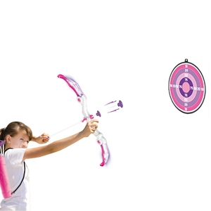 Hot Bán Âm Thanh Ánh Sáng Cung Và Mũi Tên Đặt Trong Nhà Và Ngoài Trời Chụp Mục Tiêu Trẻ Em Thể Thao Đồ Chơi Trò Chơi Bắn Súng Cậu Bé Cô Gái - Product Image 6