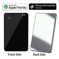 Nouveau produit phare : Portefeuille intelligent ultra-fin pour iOS et Android, localisateur de cartes Google, traceur GPS mondial, avec fonction de localisation par puce, chargement magnétique et éclairage.