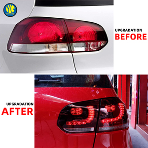 YU GUANG pour <span class=keywords><strong>VW</strong></span> <span class=keywords><strong>Golf</strong></span> <span class=keywords><strong>6</strong></span> <span class=keywords><strong>VI</strong></span> 2010 2012 feux arrière feux arrière mise à niveau accessoires de voiture GTI Style tourner Singal feu de frein feu arrière - Product Image 5
