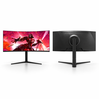 Monitor Curvo para Juegos de 34 Pulgadas, 180Hz, 1ms, Pantalla WQHD, Relación de Aspecto 21:9, 10 Bits, 100% SRGB, para Streaming y Creación de Contenido