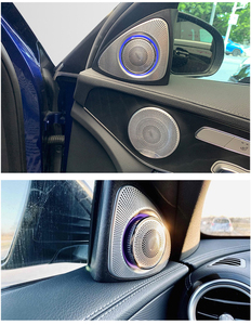ลำโพงทวีตเตอร์หมุนได้ 64 สี 4D 3D สำหรับรถยนต์ C GLC E S-Class W205 W213 W222 X253 W177 12V 10W LED ลำโพงรถยนต์เรืองแสง - Product Image 6