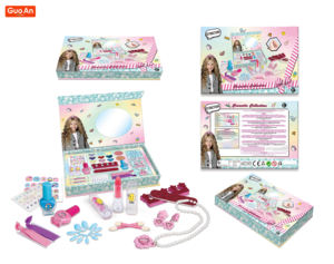 GUOAN TOYS Pretend Play Series Collection de maquillage à la mode - Product Image 1