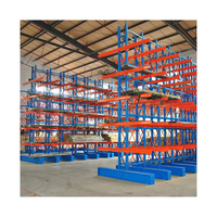 Système d'étagères cantilever sur mesure pour entrepôt, en acier, réglable, avec protection anticorrosion, pour le stockage de tuyaux