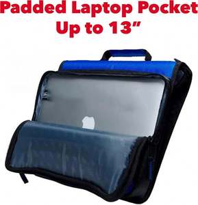 Free Sample BSCI Professional Business Zipper <b>Binder</b> 3 Inch D-<b>Ring</b> 3 <b>Ring</b> <b>Binder</b> 700 Sheet Capacity-Multiple Pockets - Product Image 3