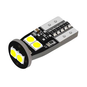 Ampoule LED Canbus T10 W5W 194 168 sans erreur, T10 6smd 2835 Canbus, blanc, rouge, jaune, bleu, éclairage intérieur, éclairage de plaque d'immatriculation - Product Image 1