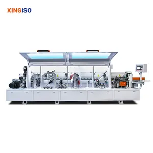 Kingiso Full Auto Laser Pvc Multiplex Melamine Hout Rand Bandmachine