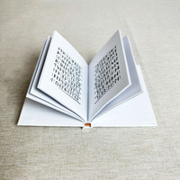 Service de conception de prospectus de catalogue personnalisé de luxe Livret de reliure à plusieurs volets
