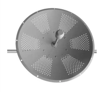 Antenne parabolique parabolique à Gain élevé 24dBi haute puissance 100W 2300-2700MHz 50 Ohm N antenne RF femelle pour système de Distribution d'antenne