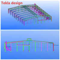 Structure en acier personnalisée pour usine/entrepôt industriel (OEM)