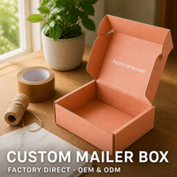 Boîte d'expédition pliable en carton imprimée sur mesure avec logo personnalisé, vente en gros, directement de l'usine, OEM