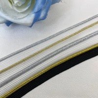Bande de passepoil décorative non élastique en polyester pour vêtements, rideaux, oreillers, sacs, chaussures, chapeaux et accessoires de couture