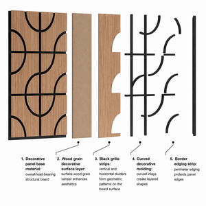 Panel Acústico de Fibra de Poliéster 100%, 0.9 NRC, Ignífugo y Ecológico, para Estudios de Grabación, Cine <span class=keywords><strong>en</strong></span> Casa y Salas de Estar - Product Image 4