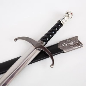 Épée Longclaw - Réplique de Jon Snow de <span class=keywords><strong>Game</strong></span> <span class=keywords><strong>of</strong></span> Thrones, accessoire de cosplay, décoration, collection, exposition, vente en gros - Product Image 1
