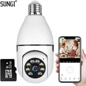 Cámara de Seguridad Inteligente Inalámbrica Wifi E27 con Bombilla, 1080P 2MP, 360 Grados, del Fabricante Original - Product Image 1