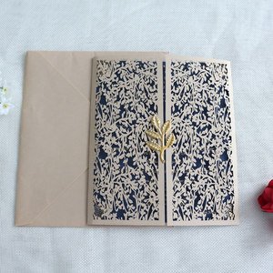 <span class=keywords><strong>Faire</strong></span>-parts de <span class=keywords><strong>mariage</strong></span> élégantes or, découpe laser, tenue luxueuse, prix abordable, 1 pièce - Product Image 4