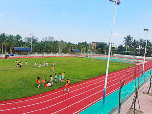Pista de atletismo híbrida de alta calidad INOLP, suelo deportivo profesional personalizable, patio de recreo escolar hecho de goma duradera - Product Image 3