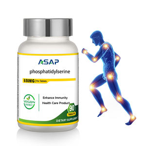 Suplementos de fosfatidilserina Cuidado DE LA SALUD vegana Tableta de fosfatidilserina para la salud cerebral - Product Image 1